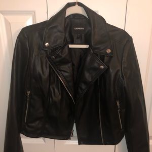 Express leather jacket